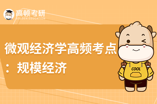 微觀經(jīng)濟(jì)學(xué)?？伎键c(diǎn)：規(guī)模經(jīng)濟(jì)